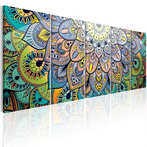  Slika - Mandala: Peacock&amp;#039;s Tail 200x80 Slike