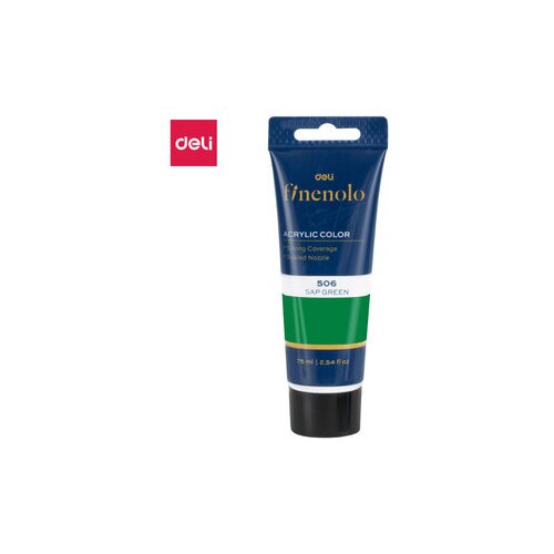 Deli AKRILNA BOJA U TUBI SAP ZELENA 75ml EC75-SG Cene