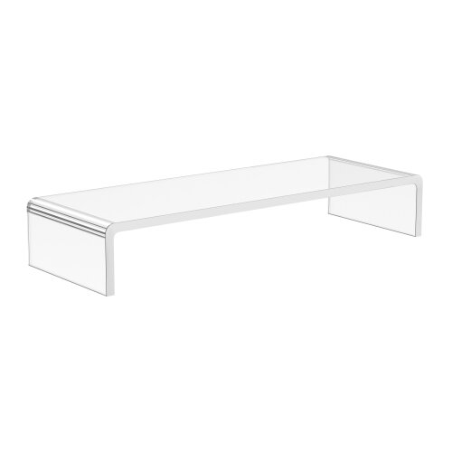 Nesta Ergonomsko stojalo za monitor iz akrila, stojalo za zaslon, prenosnik, računalnik in notebook, prozorno, 53 x 19 x 9 cm, (5000493070) Cene