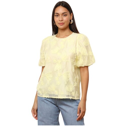 La Modeuse Topi &amp;amp; Bluze 75223_P177683 Rumena Slike