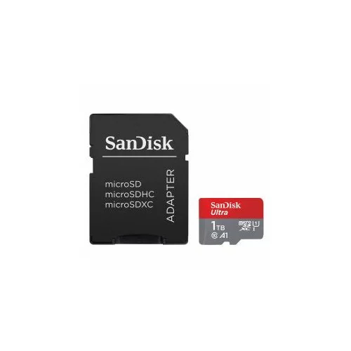Sandisk Ultra microSDXC 1TB + SD Adapter 150MB/s A1 Class 10 UHS-I - SDSQUAC-1T00-GN6MA