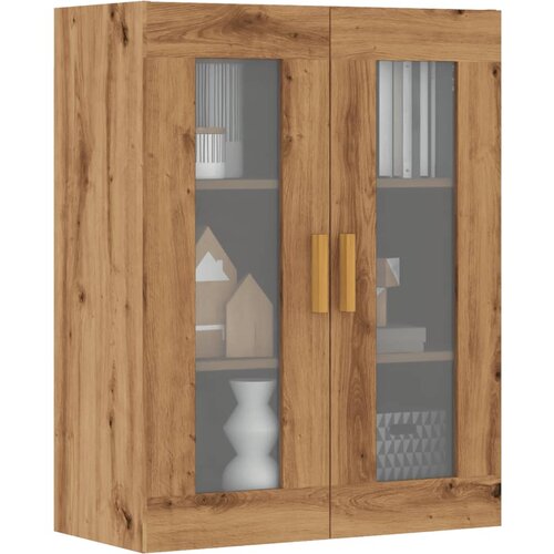 VidaXL Viseča stenska omarica artisan hrast 69,5x34x90 cm Slike