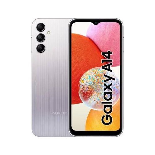 Samsung Obnovljeno - znaki rabe - SM-A145 Galaxy A14 4+64GB 6,6 &amp;#039;&amp;#039;Srebro, (5000072223) Slike
