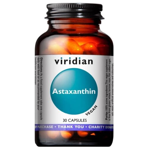 Viridian Nutrition Astaksantin Viridian (30 kapsul) Slike