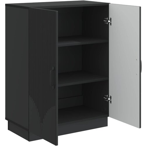  Kreveta Crna 66 x 34,5 x 87 cm Konstruirano drvo Slike