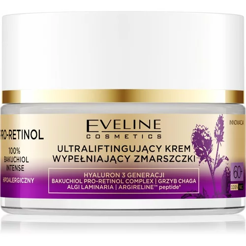 Eveline Cosmetics Pro-Retinol 100% Bakuchiol Intense ultra lifting krema za obraz 60+ 50 ml