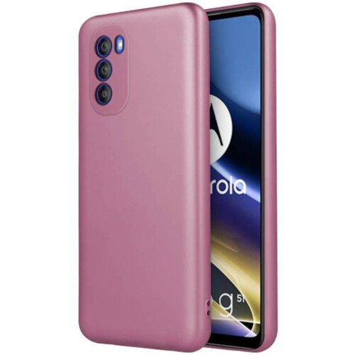Onasi Silikonski ovitek Metalik za Samsung Galaxy A35 - roza Slike