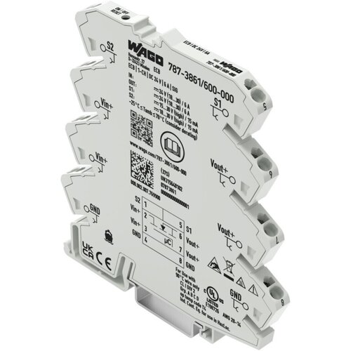 Wago GmbH & Co. KG Elektron. Odklopnik, 1-kanalni, DC 24 V 787-3861/600-000, (21268715) Cene