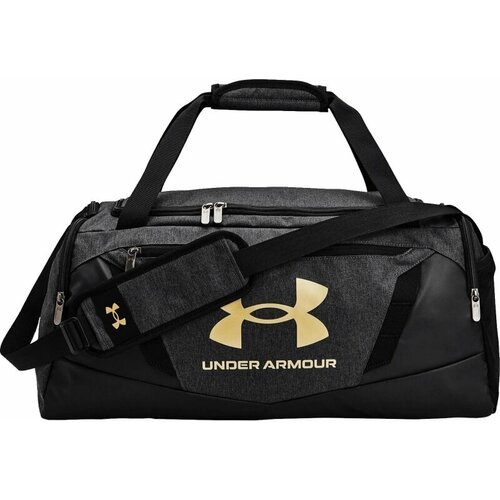 Under Armour UA Undeniable 5.0 Duffle Bag Black Medium Heather/Black/Metallic Gold 40 L Sport Bag Cene