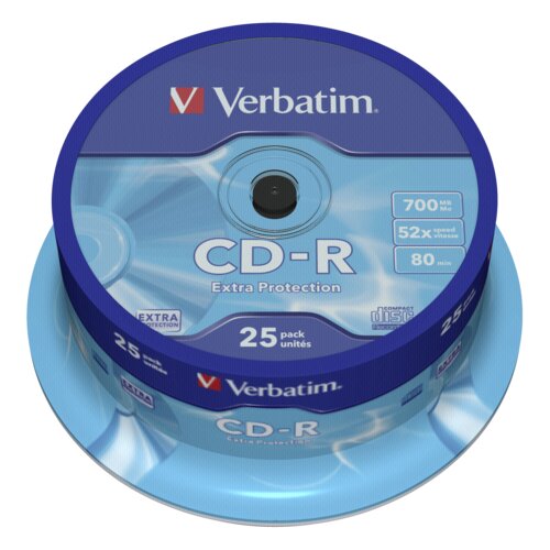 Verbatim 1x25 CD-R 80 / 700MB 52x Speed Extra Protection Cijene