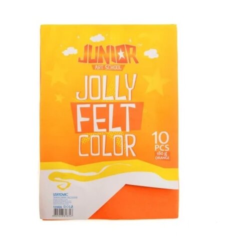 Junior jolly color felt fini filc a4 10k - odaberite nijansu narandžasta ( 135026 ) Cene