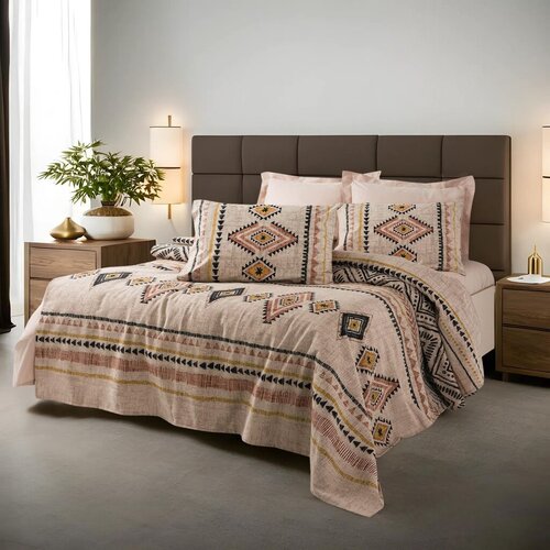 Aberto Design double Prekrivač Felix, 200x230cm, Bež Slike