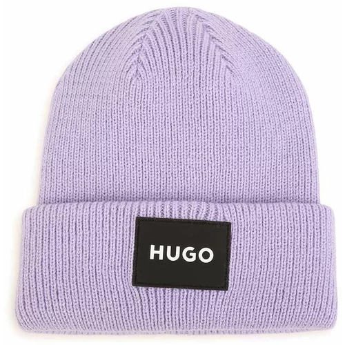 Hugo Otroška kapa vijolična barva