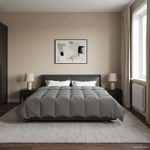 Puni pokrivač za cijelu godinu Svijetlo siva 200 x 220 cm - Svjetlosiva 200 x 220 cm Cijene