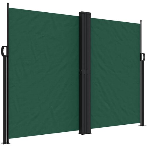 Maison Chic Zložljiva stranska tenda - Senčniki temno zelena 180x600 cm, (22041622) Slike