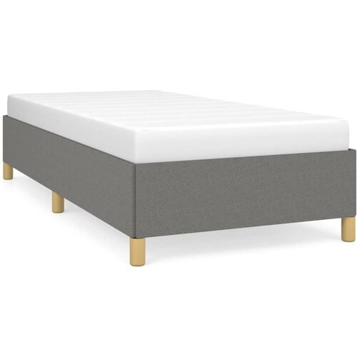  Posteljni okvir temno siv 90x200 cm blago Cene