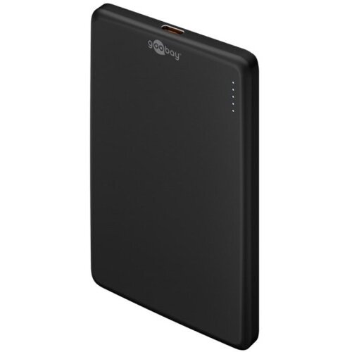 Goobay Magnetic Wireless PowerBank 5.000 mAh črna brezžična prenosna baterija Cene