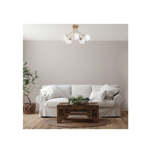 Opviq Luster Orion-13961, 62cm, IP20, Bijelo-zlatna boja Slike