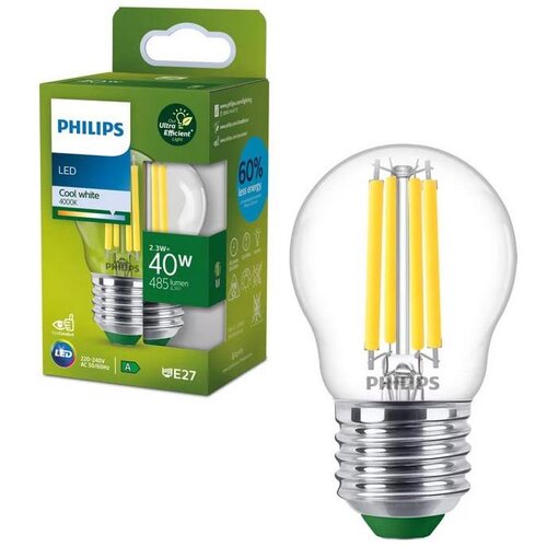 Philips led sijalica ultraefficient vintage P45 E27/2,3W/230V 4000K Cene