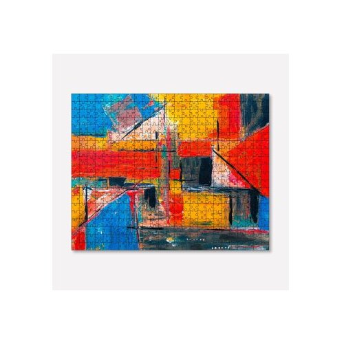 Wallxpert PZL_0149_500 Multicolor Puzzle Slike