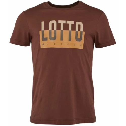 Lotto TEE ORIGINS III Muška majica kratkih rukava, smeđa, veličina