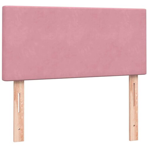 Box spring krevet s madracem ružičasti 80 x 220 cm bar&amp;scaron;unasti Slike