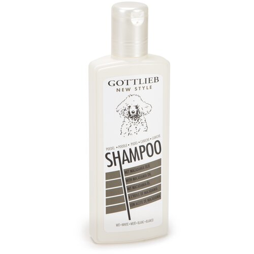 Ipts Gottlieb Poodle White šampon za bele pudlice 300ml Slike