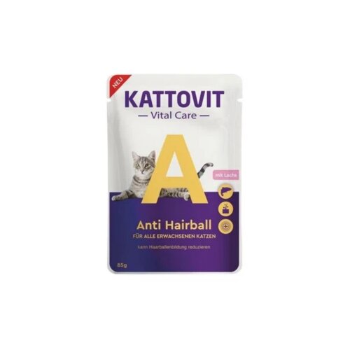 Finnern kattovit vital care anti hairball sos za mačke losos 85g Cene