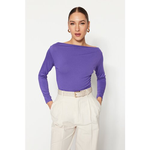 Trendyol Blouse - Purple - Slim fit Slike
