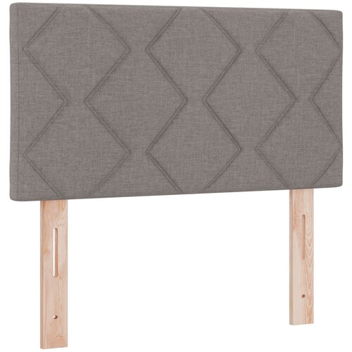 VidaXL Uzglavlje dizajn dijamantnih blokova taupe 80 cm tkanina Slike