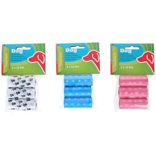  Vrećice za psa 3x15 kom Cijene