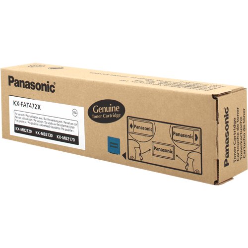 Panasonic Toner KX-FAT472X, (črna), original Slike