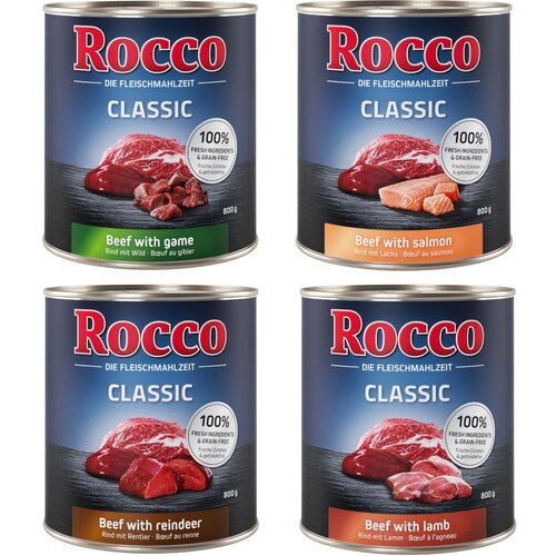  Varčno pakiranje Rocco Classic 24 x 800 g - Miks II Cene