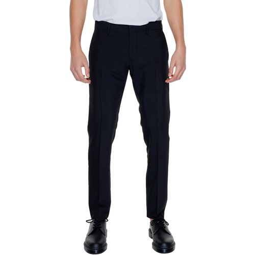 Antony Morato Elegantne hlače MMTS00027-FA600255 Črna Slike
