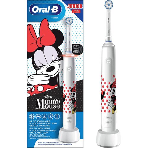 Oral-b Električna zobna &amp;scaron;četka Minnie Mouse 7600 gibov 6+ let 1 paket, (5000560157) Slike