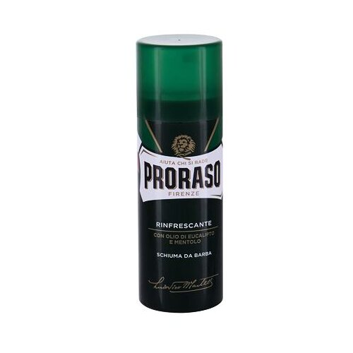 Proraso Green Shaving Foam pjena za brijanje s mentolom i eukaliptusom 50 ml za muškarce Cijene