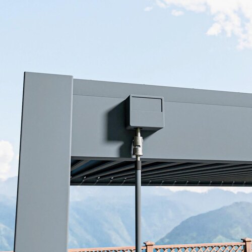 Gardenson Pergola Trumpf, Antracit, 3x5,3m Slike