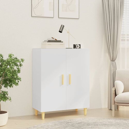 VidaXL komoda bijela 70x34x90 cm od konstruiranog drva Slike