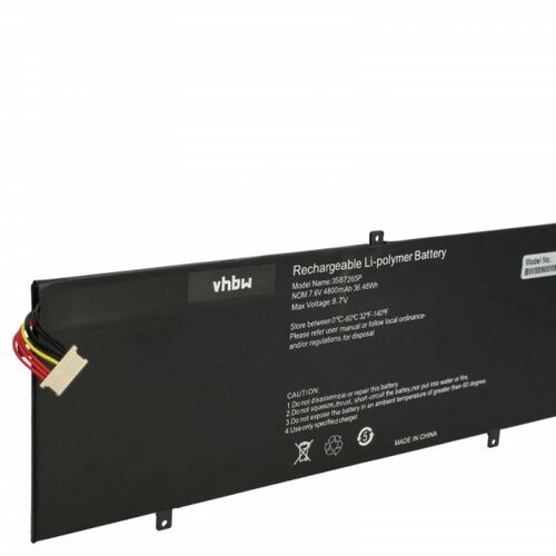 VHBW Baterija za Trekstor Surfbook A13B / Peaq PNB S130 Slim, 4800 mAh Slike