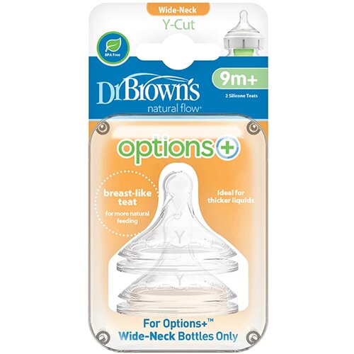 Dr.browns dr brown's cucla za bebe za wide neck fla&scaron;icu y-rez, 9m+ Cene