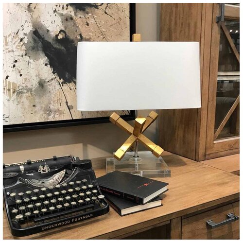 Elstead GN-JACKSON-SQUARE-TL - Stona lampa JACKSON SQUARE 1xE27/60W/230V Slike