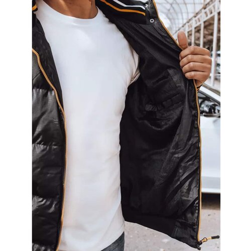 DStreet Black men&amp;#039;s jacket TX4194 Slike