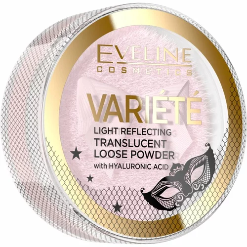 Eveline Cosmetics Variété transparentni puder v prahu z aplikatorjem 6 g