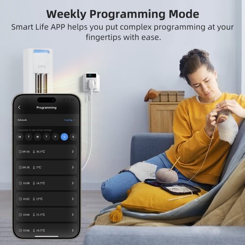  Immax NEO 07811L - Pametna utičnica sa termometrom F 3680W Wi-Fi Slike
