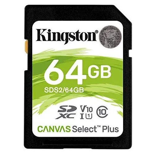 Memorijska kartica Kingston SD 64GB Class 10...