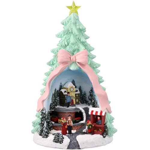  Cozy, novogodi&scaron;nje selo, LED, jelka 21.5 x 21 x 33 cm Cene