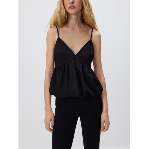 Reserved Balonasti top - crno Cijene