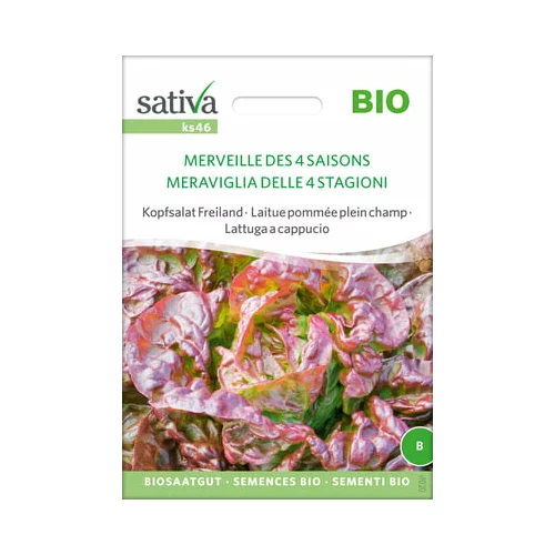 Sativa Bio glavnata solata "Merveille Des 4 Saisons"