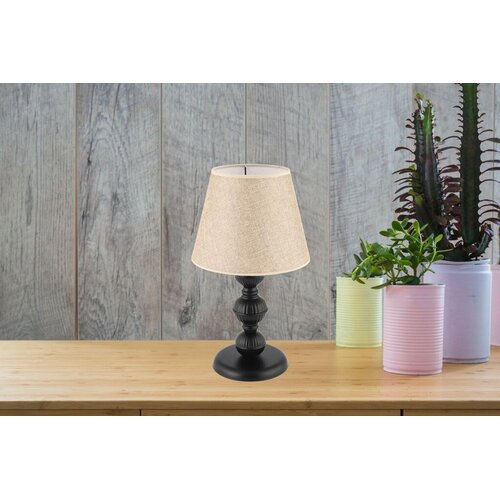 Opviq Stona lampa 301, 60 W, 45 cm, Bež Slike