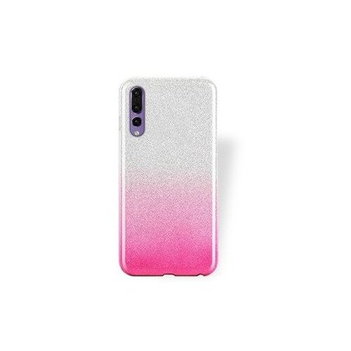 Nillkin Silikonski ovitek z ble&amp;scaron;čicami Bling 2v1 za Samsung Galaxy S20 Plus G985 - srebrno pink Slike